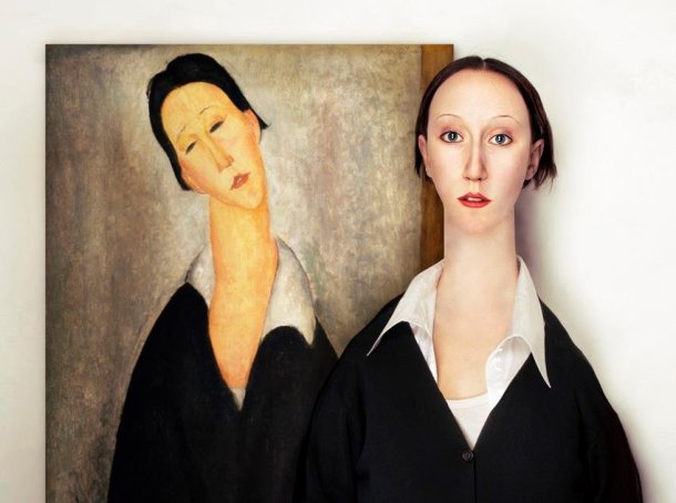 Amadeo Modigliani-Portrait of a Polish Woman- 1919