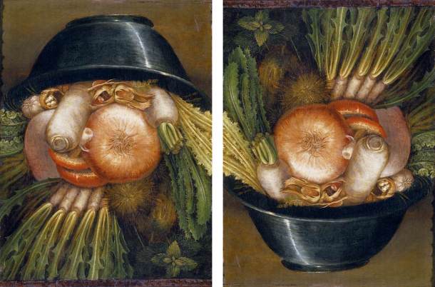 The Gardener. Arcimboldo