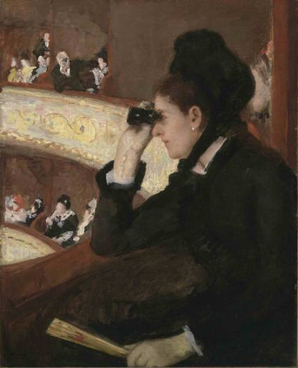 W loży. Cassatt