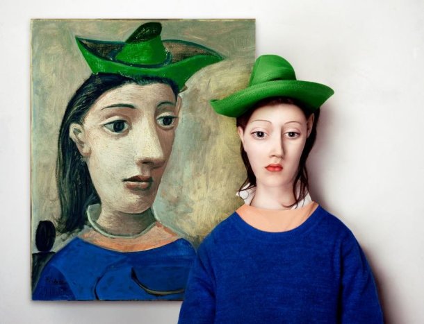 Pablo Picasso- Woman With A Green Hat