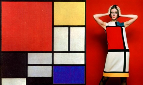Piet Mondrian/ Yves- Saint Laurent