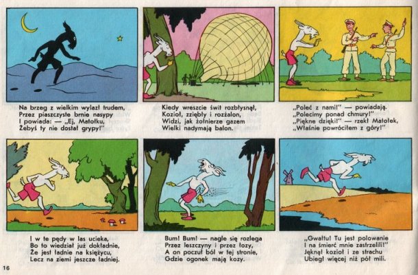 Przygody Koziołka Matołka ilustrowane przez
