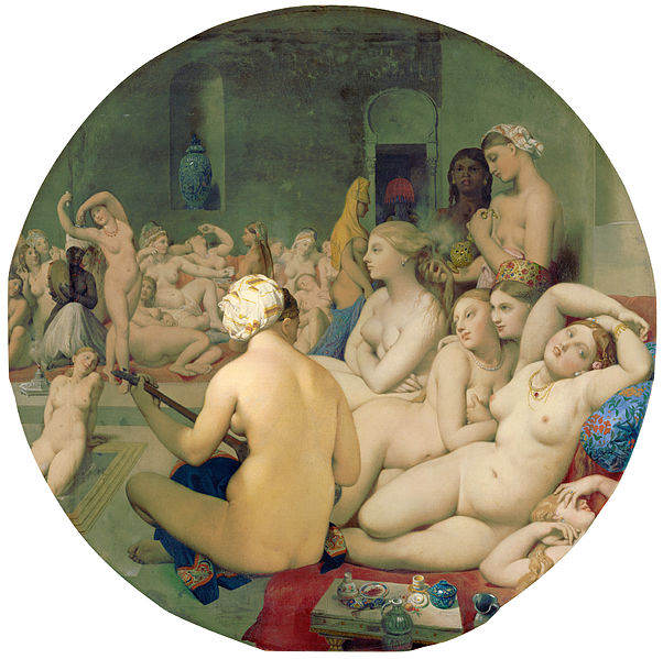 "Le Bain Turc", Ingres