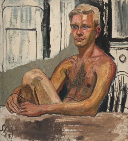 Akt męski, Alice Neel