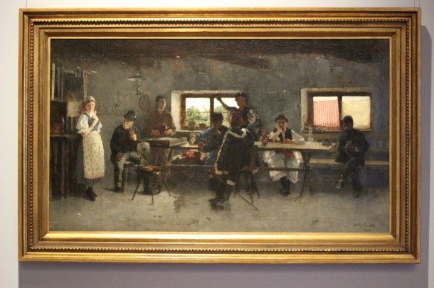 Revellers in the tavern 1888