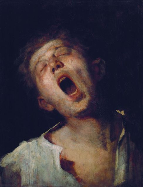 Munkácsy_Ásító_inas