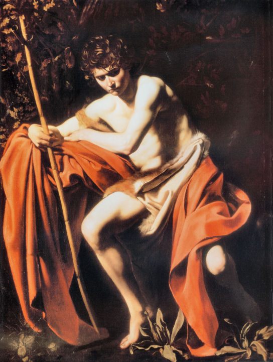 "Saint John in the Wilderness" (1605), Caravaggio