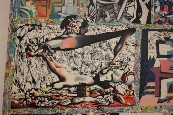 The Background of Pollock (1966/67 r.) [fragment; Dali]