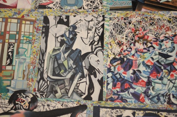 The Background of Pollock (1966/67 r.) [fragment]