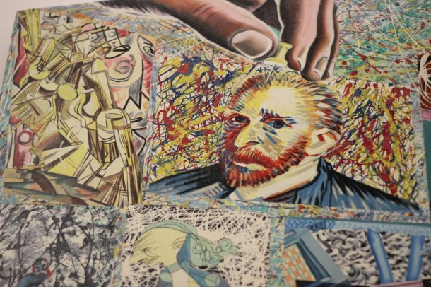 The Background of Pollock (1966/67 r.) [fragment; Duchamp van Gogh]