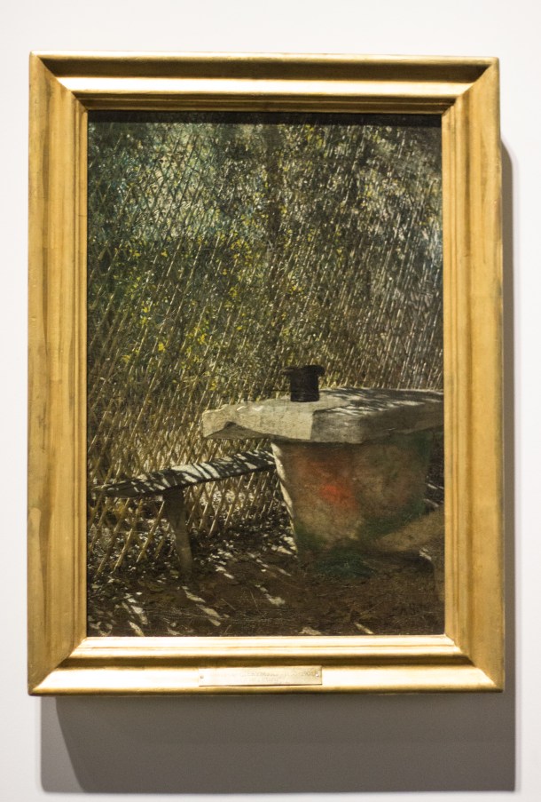 Studium do obrazu w altanie (z cylindrem)