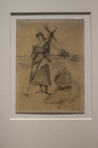 Skic do obrazu Anioł Pański 1889