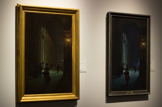 Luwr w nocy I i Luwr w nocy II - 1891