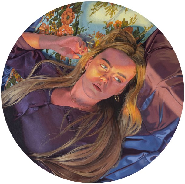 bezsenność, 70 cm średnicy, 2021